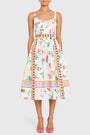Santorini Dress in Postcard View 1