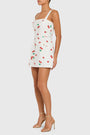 Martini Skort Romper in Cherry View 2