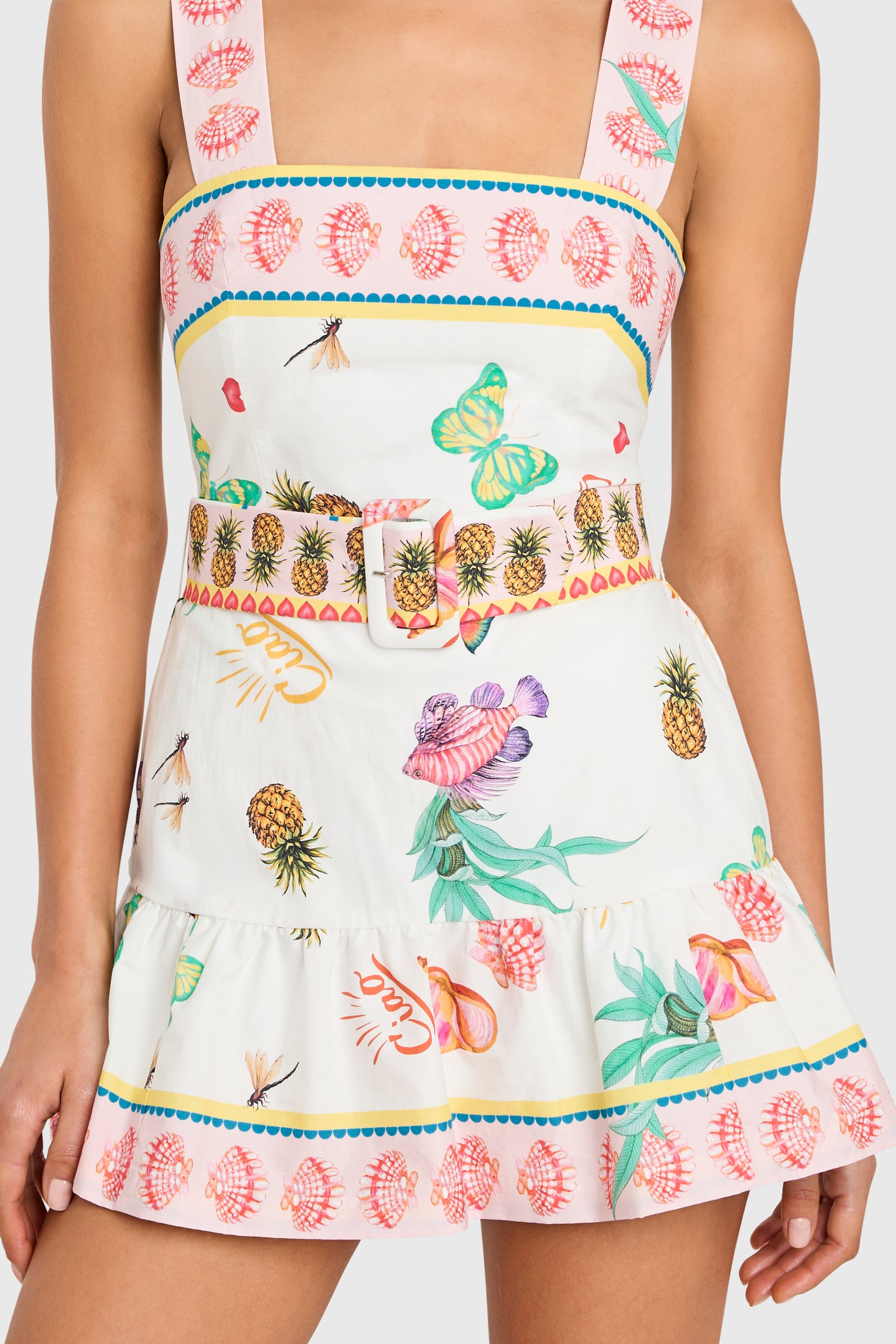 Lena Skort Romper View 4