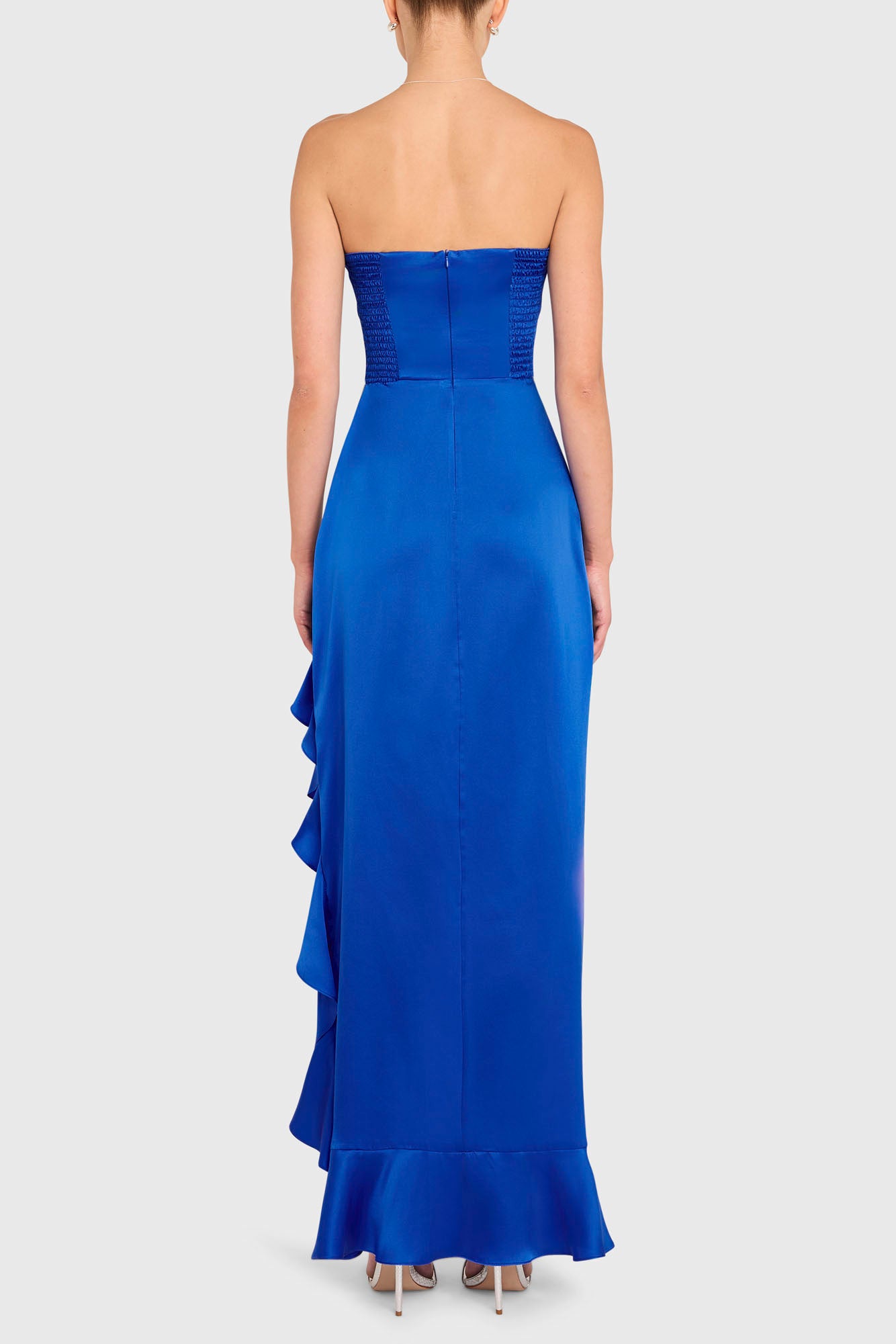 Amalia Silk Gown View 3