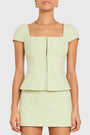 Short Sleeve Antonia Top View 1